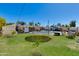Large backyard with pool, trampoline, and patio at 7830 N 17Th Ave, Phoenix, AZ 85021