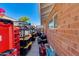 Side yard with storage and brick wall at 7830 N 17Th Ave, Phoenix, AZ 85021