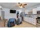 Modern kitchen featuring stainless steel appliances and white cabinets at 7830 N 17Th Ave, Phoenix, AZ 85021