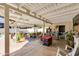 Lush patio with pool access, comfortable seating, and covered area at 7830 N 17Th Ave, Phoenix, AZ 85021