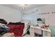 Bedroom with vanity, a full-sized bed, and window coverings at 7830 N 17Th Ave, Phoenix, AZ 85021