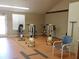 Community exercise room with stationary bikes at 17404 N 99Th Ave # 317, Sun City, AZ 85373