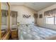 Bedroom with double bed and mirrored closet at 7750 E Broadway Rd # 277, Mesa, AZ 85208