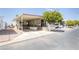 Mobile home exterior with covered patio at 7750 E Broadway Rd # 277, Mesa, AZ 85208