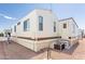 Rear view of mobile home, showcasing details at 7750 E Broadway Rd # 277, Mesa, AZ 85208