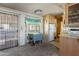 Bright kitchen features wood cabinets, a refrigerator, and a stove at 7750 E Broadway Rd # 277, Mesa, AZ 85208