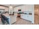 Modern kitchen with a large island and ample counter space at 3103 E Hayfield Way, San Tan Valley, AZ 85140