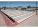 Community shuffleboard courts provide entertainment at 8865 E Baseline Rd # 1822, Mesa, AZ 85209