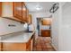Kitchen with wood cabinets, tile floor, and stainless steel range at 2322 N 8Th St, Phoenix, AZ 85006