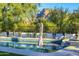 Inviting swimming pool with mountain views and a tranquil waterfall feature at 4333 E Mcdonald Dr, Phoenix, AZ 85018