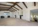 Spacious game room with high ceilings and built-in bar at 4333 E Mcdonald Dr, Phoenix, AZ 85018