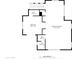 Second floor plan showcasing bedroom and recreation areas at 4333 E Mcdonald Dr, Phoenix, AZ 85018