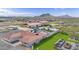 Aerial view of a ranch-style home with a pool and large yard at 14700 S Tuthill Rd, Buckeye, AZ 85326