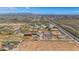 Aerial view showing the property's expansive acreage and surrounding area at 14700 S Tuthill Rd, Buckeye, AZ 85326