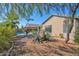 Spacious backyard with a pool and desert plants at 5221 E Thunder Hawk Rd, Cave Creek, AZ 85331