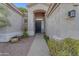 Inviting entryway with a decorative door at 1436 W Windhaven Ave, Gilbert, AZ 85233