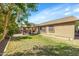 Large backyard with grassy area and a gazebo at 21527 N 78Th Ln, Peoria, AZ 85382