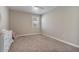 Bedroom with a ceiling fan and window with blinds at 269 S 190Th Dr, Buckeye, AZ 85326