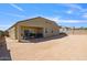 Large backyard with covered patio, great for outdoor entertaining at 269 S 190Th Dr, Buckeye, AZ 85326
