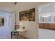 Hallway view of a bathroom and sitting area at 19032 E Alondra Way, Rio Verde, AZ 85263