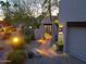 Landscaped walkway leading to the front entrance at 19032 E Alondra Way, Rio Verde, AZ 85263