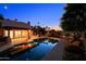 Inviting pool area with a patio and outdoor kitchen at 19032 E Alondra Way, Rio Verde, AZ 85263