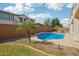 Refreshing pool in a spacious backyard at 5213 W Pedro Ln, Laveen, AZ 85339