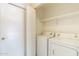 Laundry closet with washer and dryer included at 16410 S 46Th Pl, Phoenix, AZ 85048