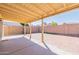 Covered patio extends to a large backyard area at 16410 S 46Th Pl, Phoenix, AZ 85048