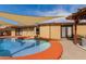 Refreshing pool with patio and pergola shade structure at 3837 W Dailey St, Phoenix, AZ 85053