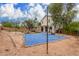 Large backyard, featuring a basketball court at 42999 W Samuel Dr, Maricopa, AZ 85138