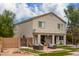 House with backyard patio, landscaping, and basketball court at 42999 W Samuel Dr, Maricopa, AZ 85138