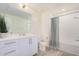 Clean bathroom with a bathtub and white vanity at 7300 E Earll Dr # 2021, Scottsdale, AZ 85251