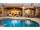 Inviting pool and patio area, perfect for outdoor entertaining at 36482 N Boulder View Dr, Scottsdale, AZ 85262