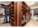 Large walk-in closet with ample shelving and hanging space at 36482 N Boulder View Dr, Scottsdale, AZ 85262