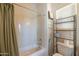 Small bathroom with shower/tub combo and a basic vanity at 20340 N Canyon Whisper Dr, Surprise, AZ 85387