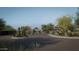 Private gated entrance to the community at 10610 E Stoney Cir, Scottsdale, AZ 85262