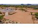 Aerial view of a new home lot in a luxury community with mountain views at 10610 E Stoney Cir, Scottsdale, AZ 85262