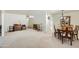 Formal dining room features a wooden table and chairs at 13605 N Redwood Dr, Sun City, AZ 85351