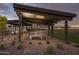 Covered patio with ping pong and other games at 35568 N Lodestone Dr, San Tan Valley, AZ 85144