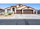 Single-story house with two-car garage and desert landscaping at 786 W Jahns Dr, Casa Grande, AZ 85122