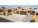 Single-story house with two-car garage and paver driveway at 786 W Jahns Dr, Casa Grande, AZ 85122