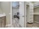Bedroom with ensuite bathroom and spacious closet at 29923 W Melvin St, Buckeye, AZ 85396
