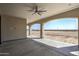 Spacious covered patio offering scenic views at 29923 W Melvin St, Buckeye, AZ 85396