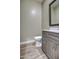 Clean bathroom with single sink vanity and toilet at 29923 W Melvin St, Buckeye, AZ 85396