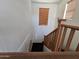 Wooden staircase leading upstairs at 10812 W College Dr, Phoenix, AZ 85037