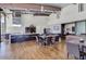 Community room with kitchen, tables, and seating at 2247 E Indian Wells Dr, Gilbert, AZ 85298
