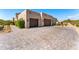 Three-car garage with paver driveway at 8742 E Villa Cassandra Dr, Scottsdale, AZ 85266
