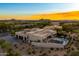 Luxury home with a large backyard, pool, and stunning sunset views at 8742 E Villa Cassandra Dr, Scottsdale, AZ 85266