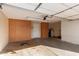 Two-car garage with built-in storage cabinets and extra space at 2705 W Summit Pl, Chandler, AZ 85224